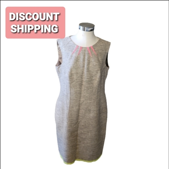 Elie Tahari: Sheath Dress EUC - Picture 1 of 12